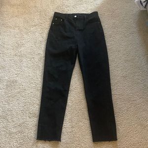 Black Mom Jeans